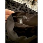 White House | Black Market  Black Lattice Pattern Lace Skirt women’s size 4 Photo 8
