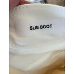 Judy Blue High Waist Garment Dyed White Side Slit Slim Bootcut Denim Jeans Photo 12