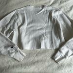 Champion  Reverse Weave Nantucket Cropped Sweatshirt Size Medium Photo 7