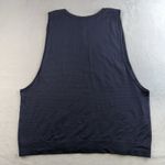 Lululemon Sz 12 Breeze By Muscle Tank Top II Midnight Navy Blue Relaxed Seamless Photo 9