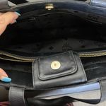 MCM  Visetos  Germany triple entry tote, rear & center zrpper &  pocket Gold Photo 8