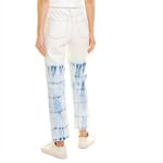 BLANK NYC  Womens High Rise Tie Dye The Madison Crop Jeans White Blue 27 NWT‎ Photo 2