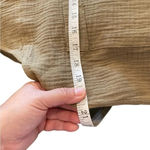 Love Riche New  army green gauze shorts overalls California Fall coastal cowgirl Photo 8