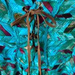 Nine West Vintage America Womens Loose Top XS Dolman Sleeve Oversized Blouse Tribal Flowy Photo 6