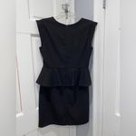 MM Couture Short Black Peplum Dress (LBD) Photo 1