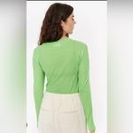 Ganni  NEW Quilted Long Sleeve Tee Shirt large Photo 1