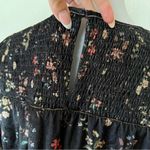 Sanctuary  Liam floral velvet smocked peasant blouse NEW SMALL Photo 3