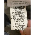 True Religion True Religion Slim Straight with Flap Pockets Jeans in Island Song SZ 28 Photo 10