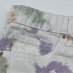 Wild Fable Multicolor Tie-Dye Cutoff White Jean Shorts-Size 8 Photo 3