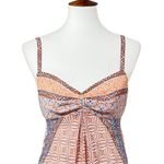 Oscar de la Renta  Pink Label Orange/Blue  Chemise/Dress Size Large Photo 1