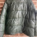 A New Day NFL Philadelphia Eagles Green Faux Leather Puffer Jacket Photo 5