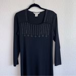 Misook Exclusively  Black Rhinestone Maxi Dress Photo 1