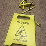 Model Catwalk In progress handbag, purse, crossbody, clutch top handle neon Yellow Photo 0