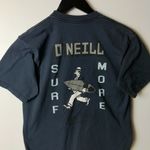 Urban Outfitters O'Neill Surf More T Shirt Blue Medium M Beach Graphic Tee 100% Cotton Solid Logo Photo 5