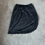 Sears Black Half Slip SIZE M Size M Photo 4