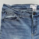 FOR THE REPUBLIC  Women’s Light Denim Jeans 12/30 Slit Distressed Skinny Stretch Photo 2
