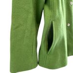 Guess  Vibrant Green Pea Coat women’s size medium Photo 3