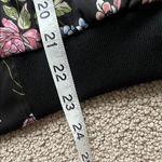 Hippie Rose  Floral Bomber Jacket - Black and Multicolor Photo 11