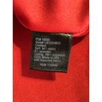 Nasty Girl Short Red Zip Back Straps Lined Dress Size Small Scalloped Hem Pocket Photo 7