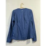 Spyder  Active Top Womens 2x Xxl Blue Nylon Stretch Side Zip Long Sleeve Pullover Photo 1