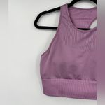 Lululemon Ebb To Train Bra Jubilee Dusky Lavender Seamless High Neck Size 12 Photo 7