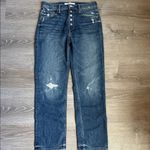 Mother Superior The Pixie Tomcat Ankle Jeans Born to Bite Size 27 Blue Photo 2