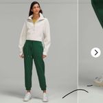 Lululemon Everglade Green scuba Jogger Pants Photo 1