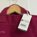 FIGS A Very Large Needle Tote in Deep Cranberry Photo 6