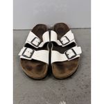 Birkenstock Arizona Womens Sandals White Size 41 Comfort Slip-On Casual Shoe Photo 4