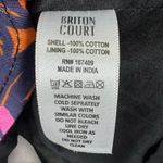 Briton Court‎ Hattie Dress Color Block Floral Balloon Puff Sleeves Sz M NWT Size M Photo 5