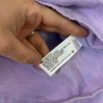 A New Day purple puff sleeve vneck crop blouse xs Photo 4