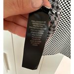 Adrianna Papell Black & White Knit Crew Neck Jacquard Cap Sleeve, Size S, NWT Photo 4