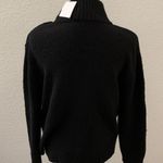 Kate Spade New York Broome Street black sweater medium pearl buttons New NWT Photo 4