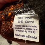 Earth Ragz Wool Cotton Blend Aztec Southwestern Hoodie Jacket Women Size Small Photo 6