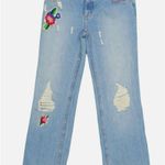 Free People  Island Embroidered Jeans  Photo 0