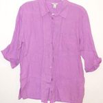 L.L.Bean VINTAGE  LINEN BLOUSE Photo 0