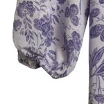 Hill House  Simone Dress Lilac Tonal Floral M New Photo 5