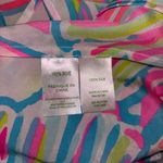 Lilly Pulitzer  Stacey top in the Shellabrate print size medium 100 % silk Photo 1