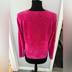 Eagles Eye Plush Crewneck Sweater medium M Pink Photo 5