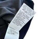 Love moschino  Black Ruffled Heart Logo 3/4 Sleeve Crewneck Crop Top Size 8 Photo 8