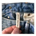 GRLFRND  Helena denim distressed jean shorts Size 26 Photo 6