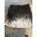 Summer Black White Skirt Shirt Marked‎ XL Fits Like L Photo 2
