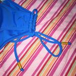 Tuti Brazilian Size Medium Blue Side Tie Bikini Bottom New Without Tags Photo 6