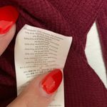 Michael Kors  woman maroon turtleneck long sleeve shirt size XL Photo 3