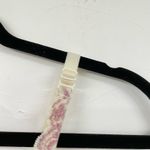 Cream Pink Embroidered Lace Floral Demi Bra 32A Delicate Girly Romantic Coquette Size undefined Photo 1