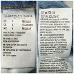 American Eagle  90s Straight Jeans | Size 4 |‎ Ripped Distressed Baggy Denim Photo 6