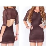 Lovers + Friends NEW REVOLVE DRESS ZIG ZAG CUTOUT BACK BODYCON MERMAIDCORE XS Photo 1