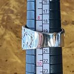 Natural Nevada Turquoise Sterling Silver Ring Size 9 Blue Photo 6