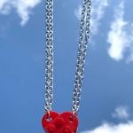 Lego Heart Necklace Multiple Photo 0