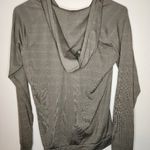 Helly Hansen  grey hooded athletic top size small Photo 1